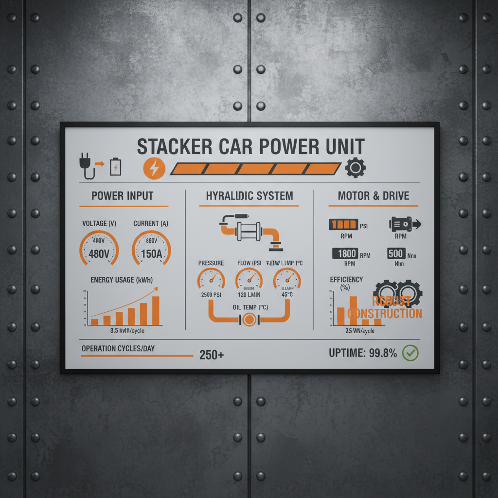 Optimizing Logistics with a High Performance Stacker Car Power Unit