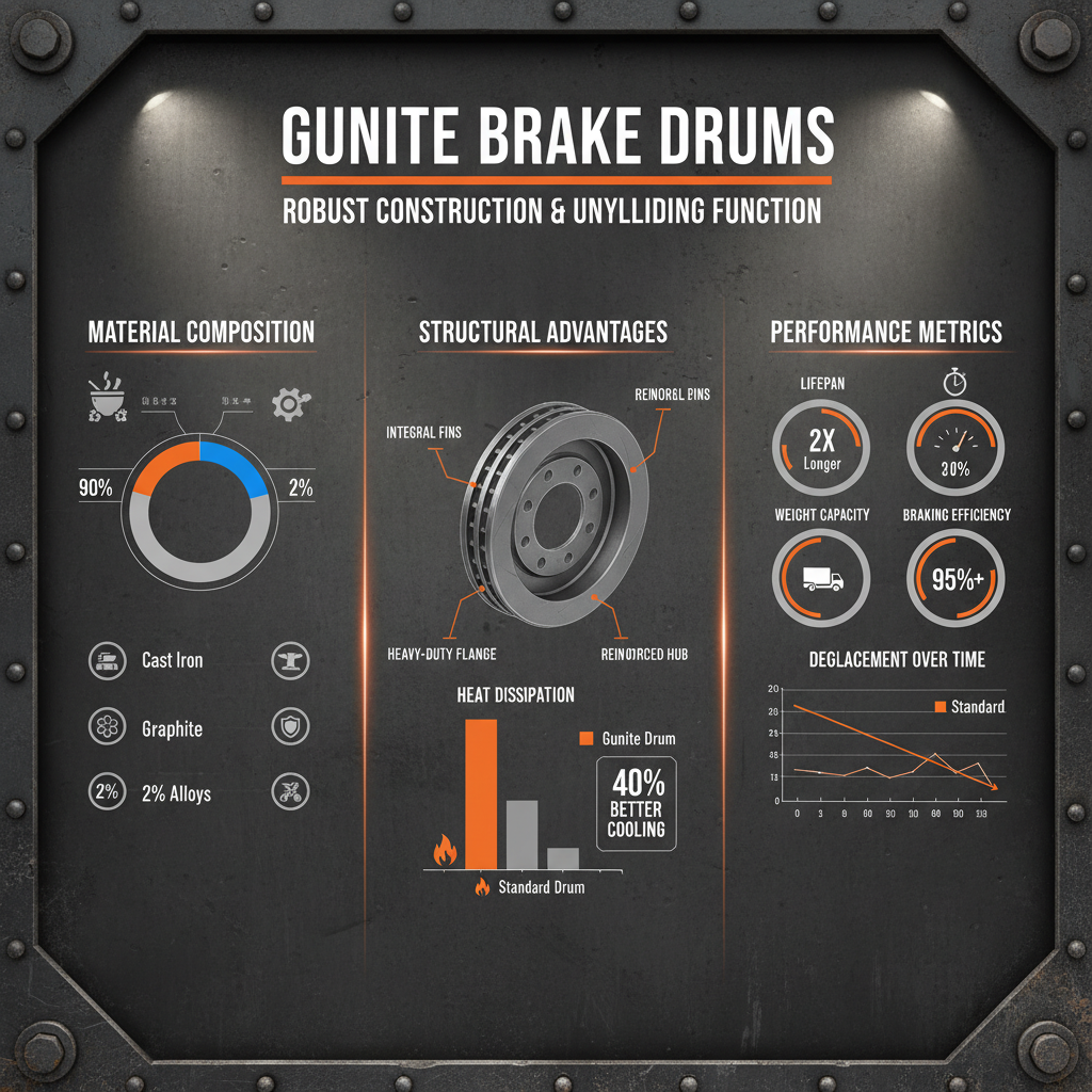 Exploring the Durability and Performance of Gunite Brake Drums