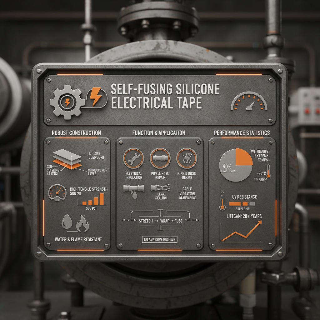 Revolutionizing Electrical Connections with Self Fusing Silicone Electrical Tape