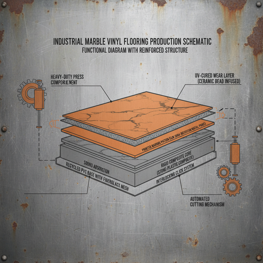 Exploring the Benefits and Applications of Marble Vinyl Flooring Solutions