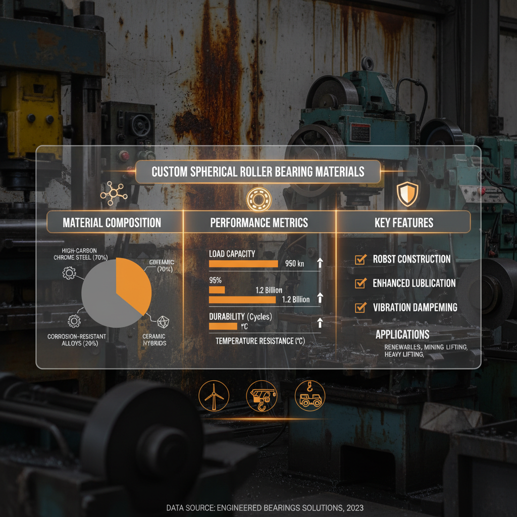 Optimizing Industrial Performance with Custom Spherical Roller Bearing Material