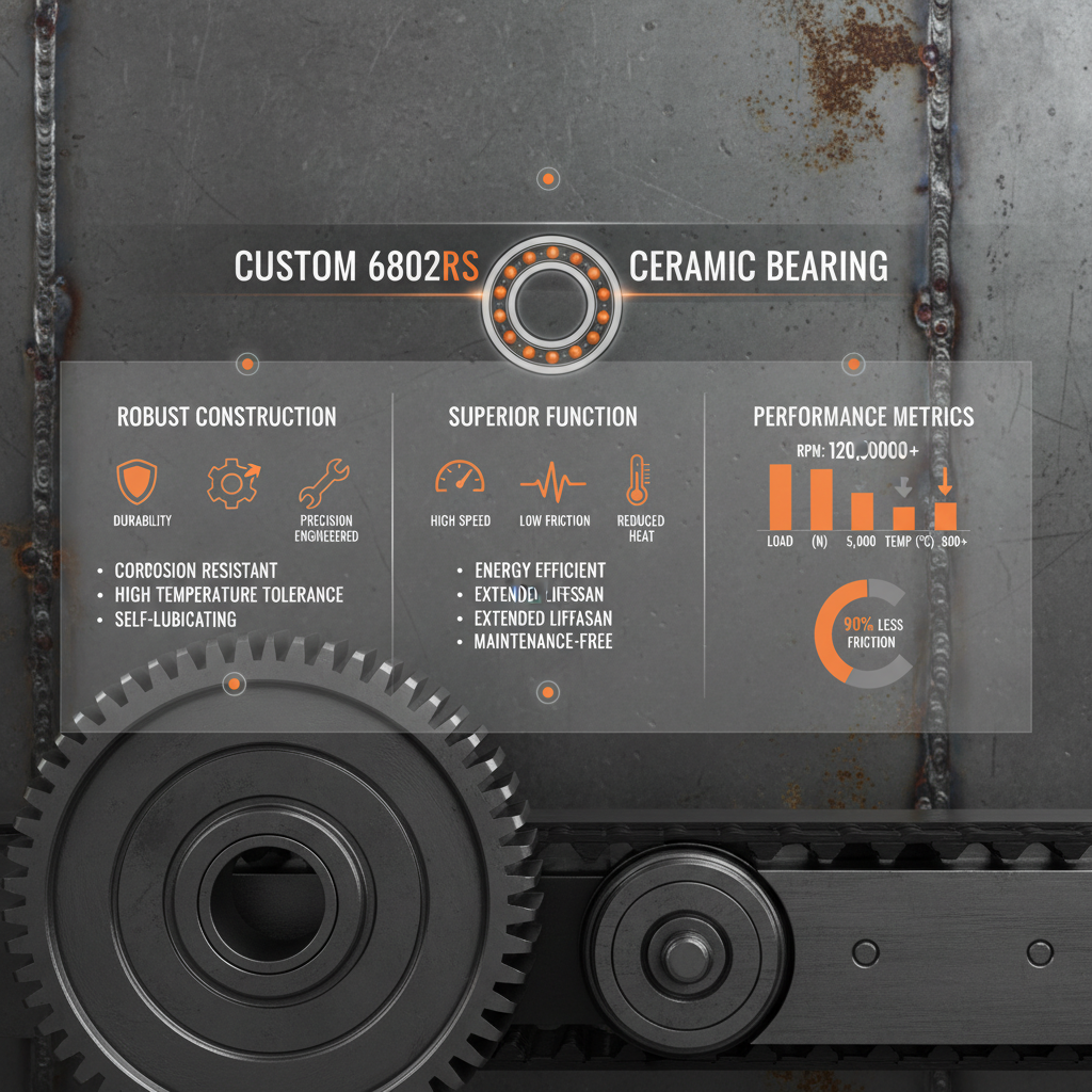 Optimizing Performance with Custom 6802rs Ceramic Bearings for Diverse Applications