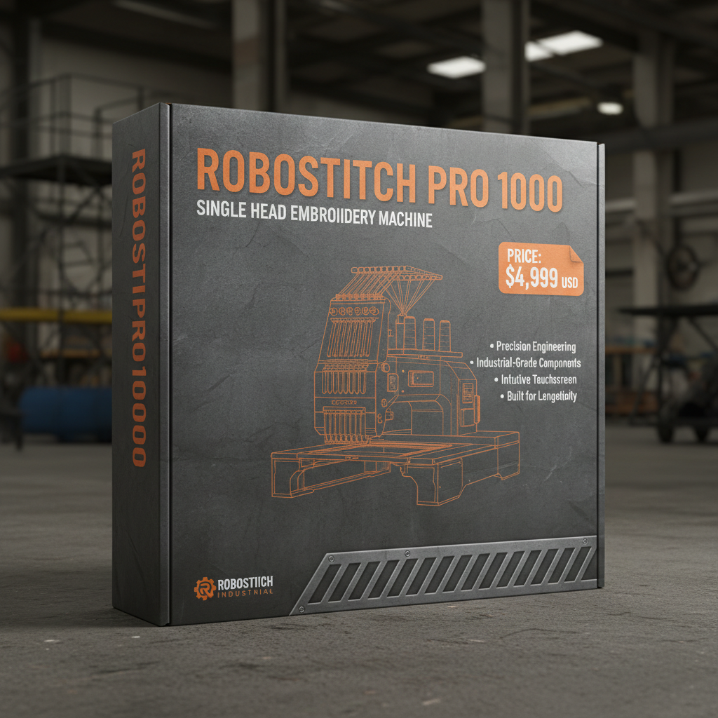 Exploring Single Head Embroidery Machines with Prices for Personalized Textile Creation