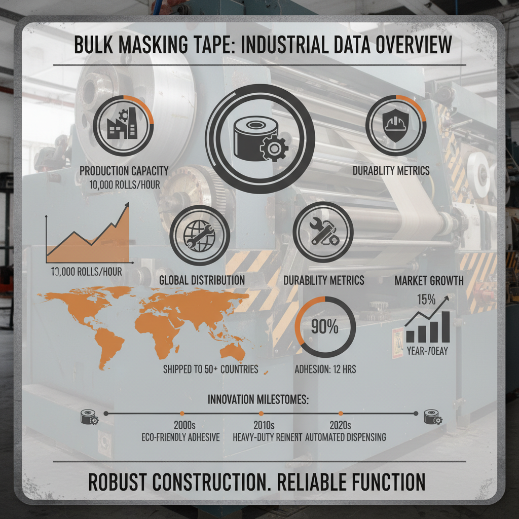 The Versatile Role of Bulk Masking Tape in Modern Industries