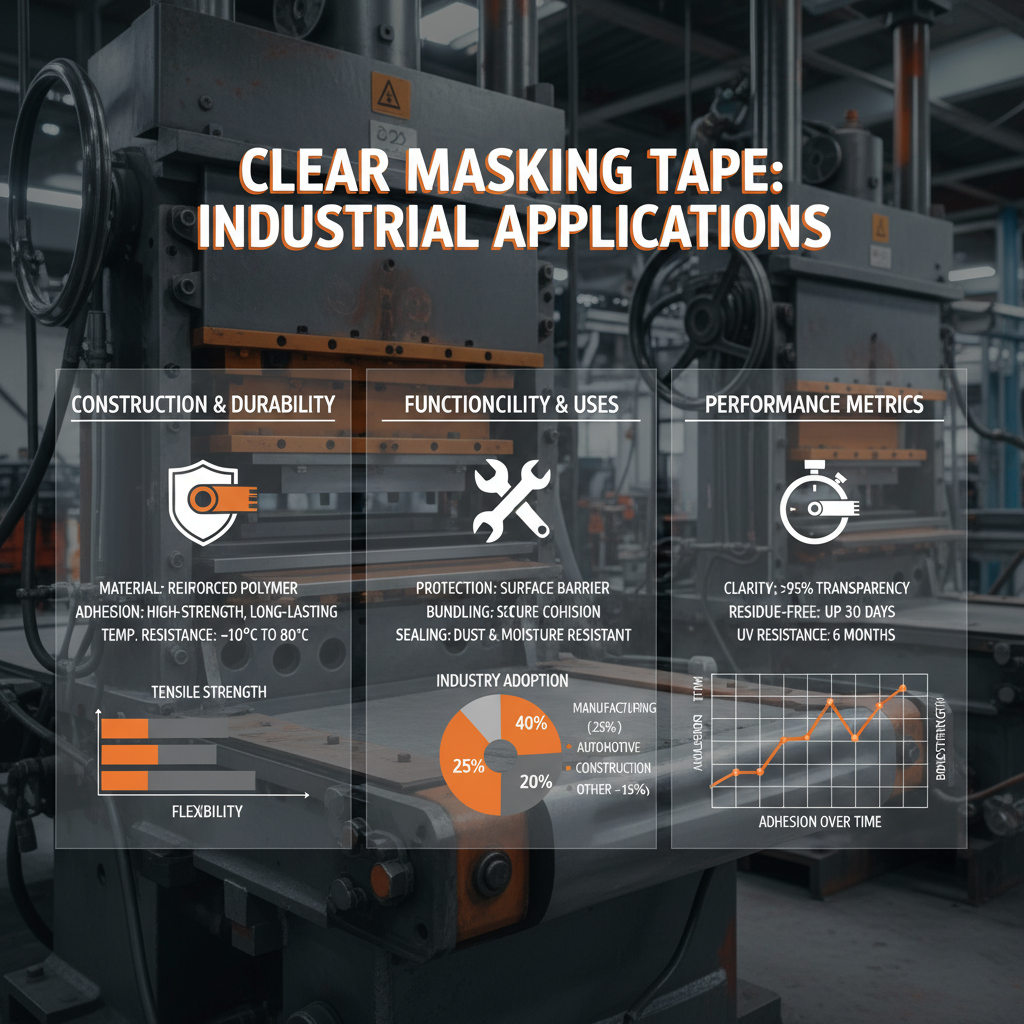 The Versatile Role of Clear Masking Tape in Modern Industries and Applications