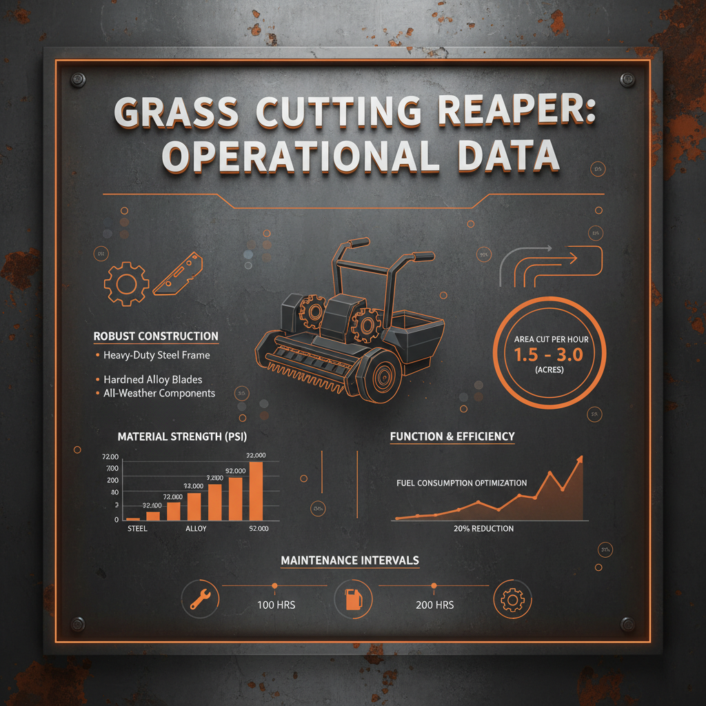 Advancements in Agricultural Efficiency with the Grass Cutting Reaper