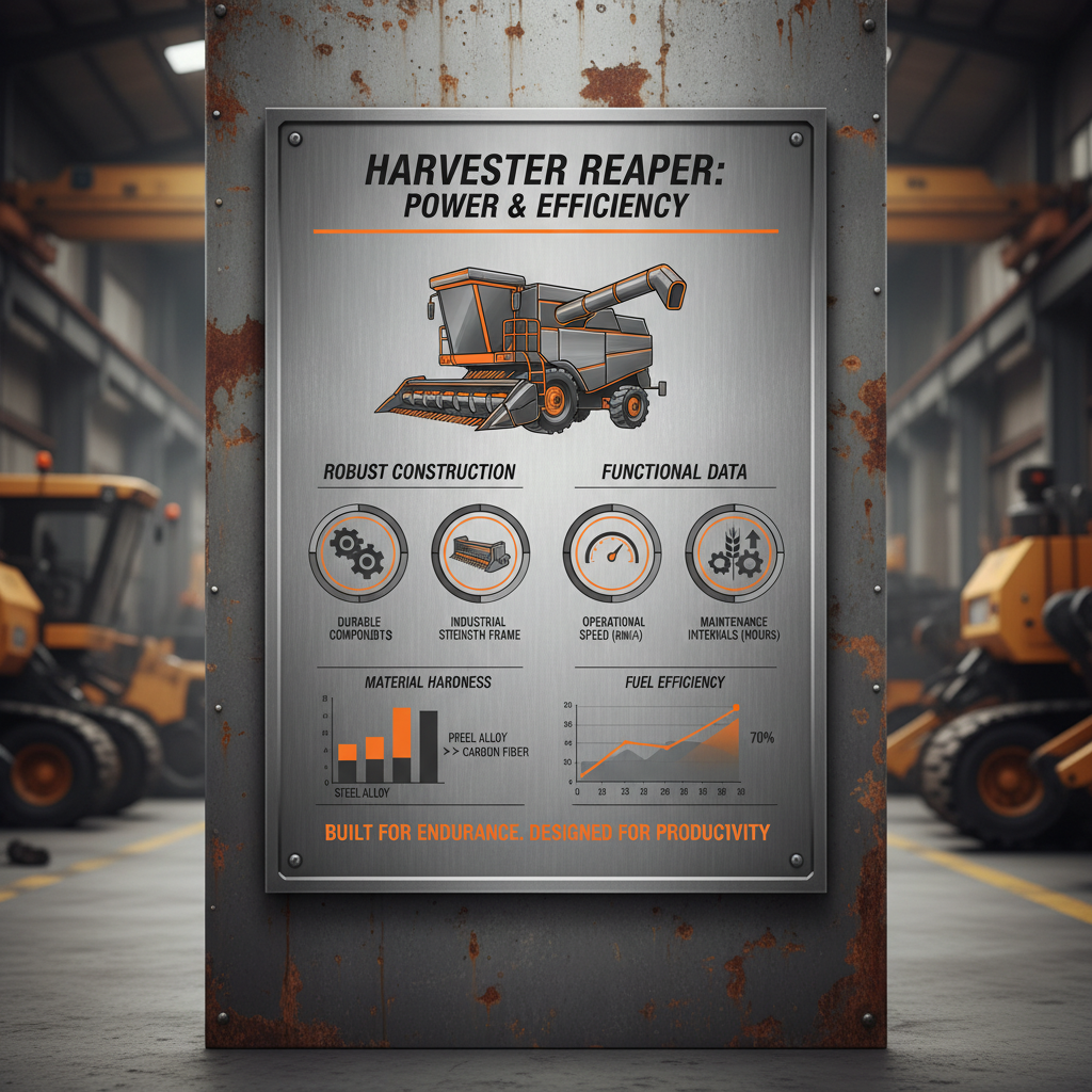 Advancements in Harvester Reaper Technology for Sustainable Agriculture