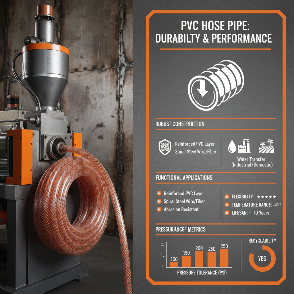 The Significance and Future of Durable PVC Hose Pipe in Modern Applications