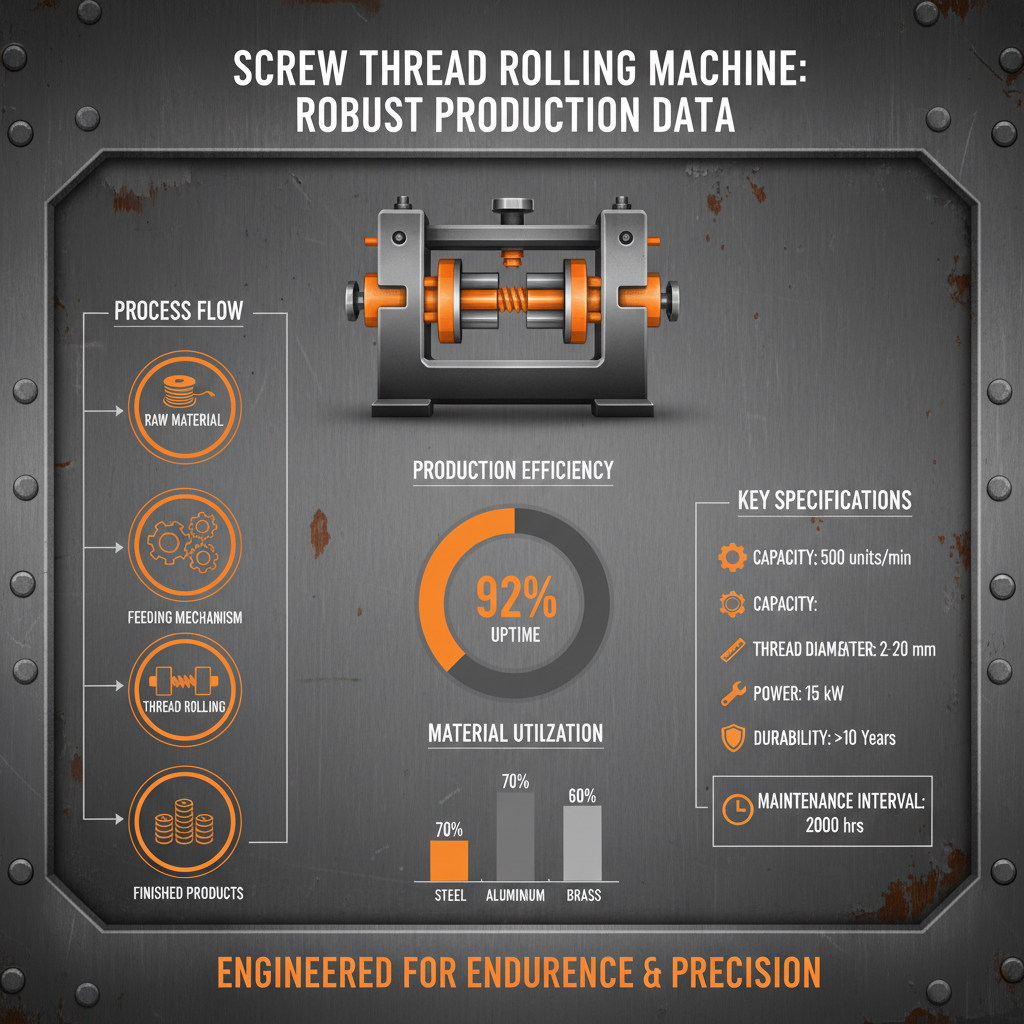 Exploring the Vital Role of the Screw Thread Rolling Machine in Modern Manufacturing