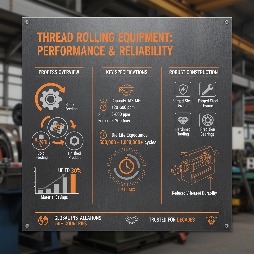 Advancements in Thread Rolling Equipment for Modern Manufacturing Solutions