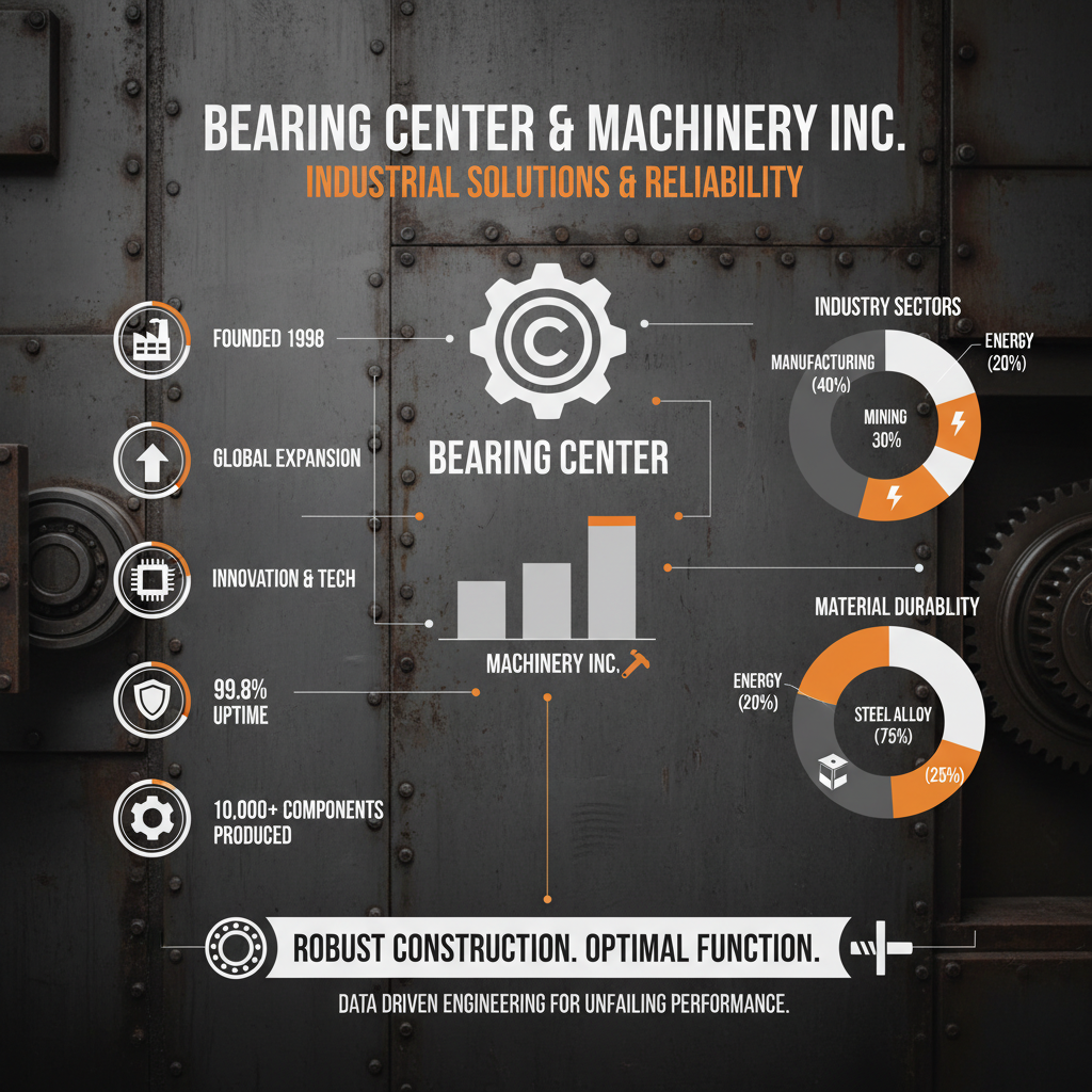 Bearing Center Machinery Inc Delivering Industrial Efficiency and Reliability