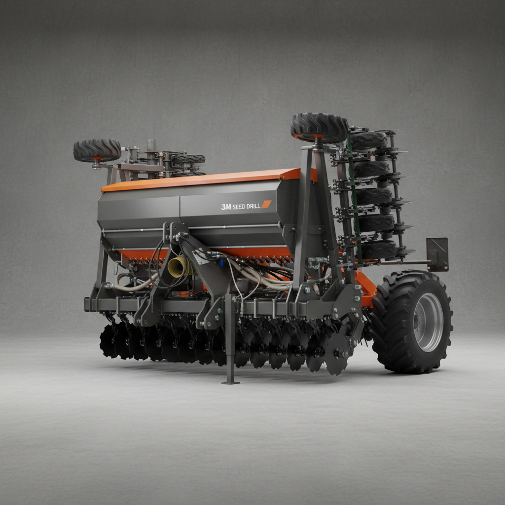Investing in a High Quality 3m Seed Drill for Sale for Enhanced Farming