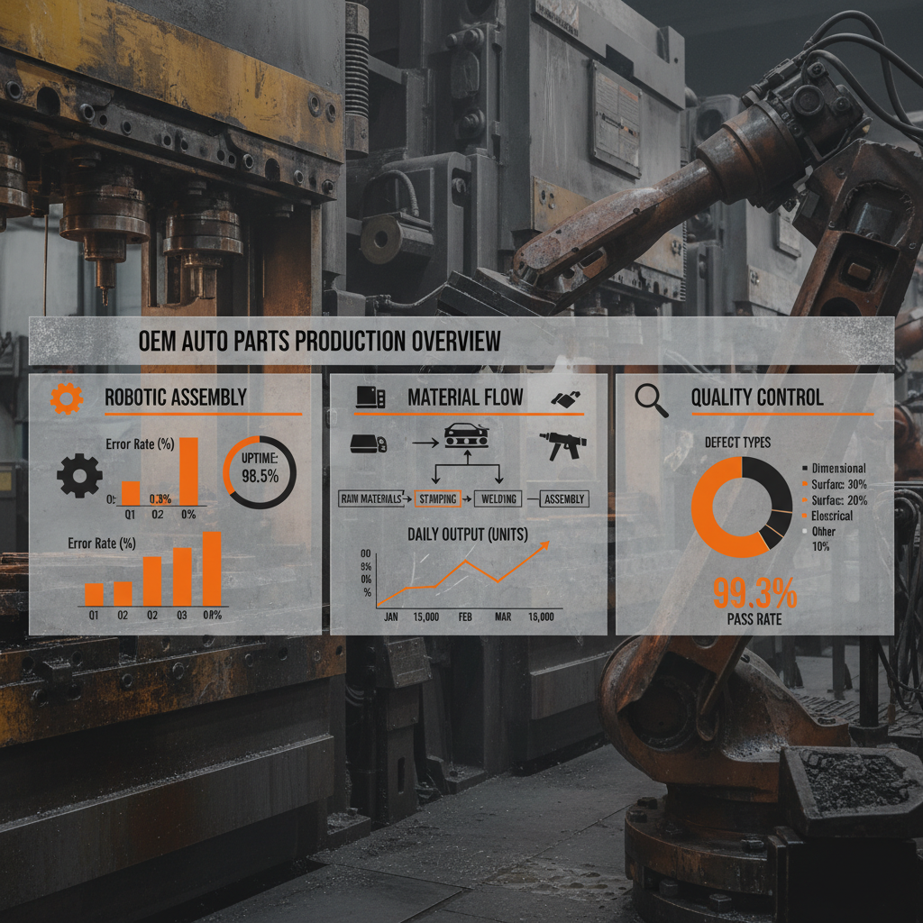 The Vital Role of OEM Auto Parts in Modern Vehicle Manufacturing and Supply Chains