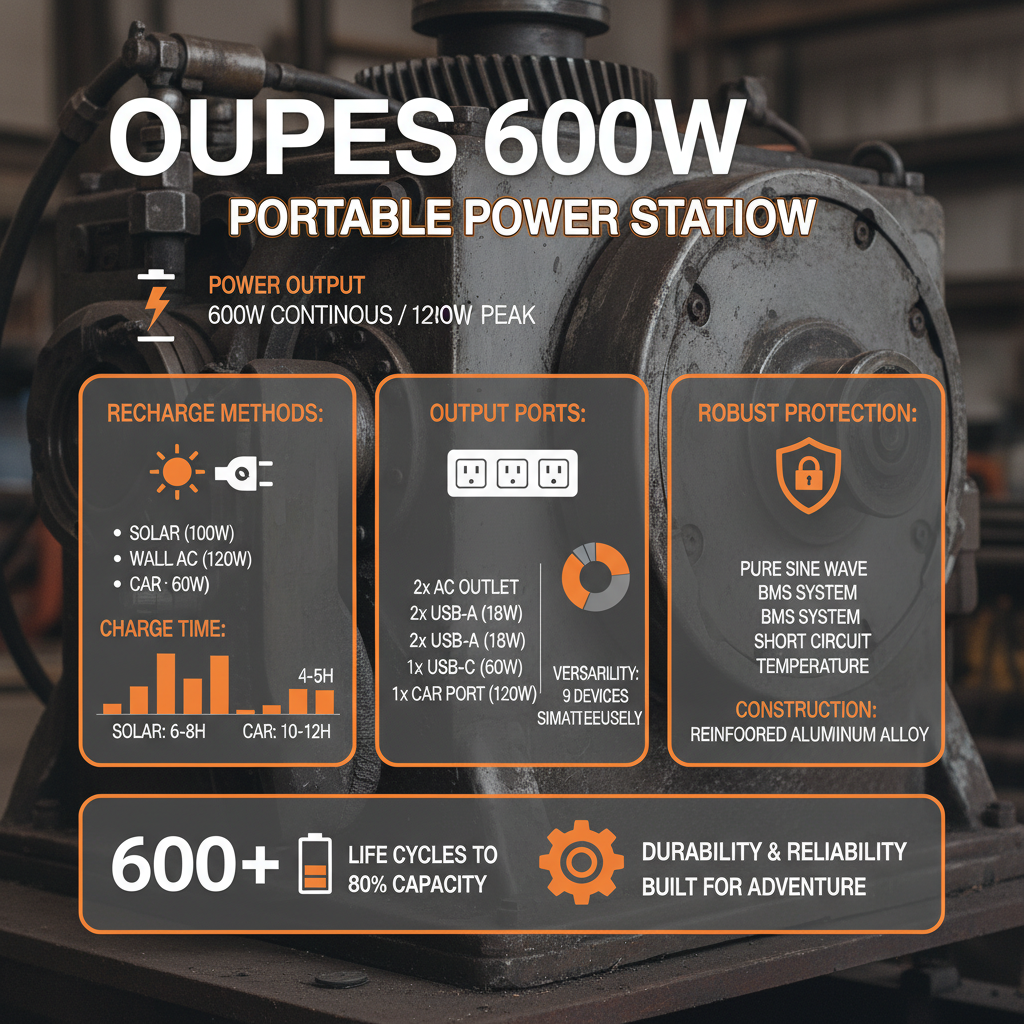 Comprehensive Guide to Choosing the Best Portable Power Station 600W for Your Needs