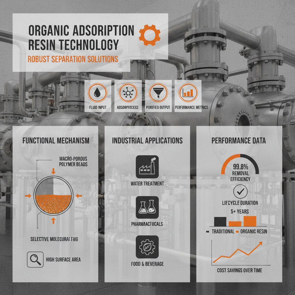 Organic Adsorption Resin – Purity Redefined