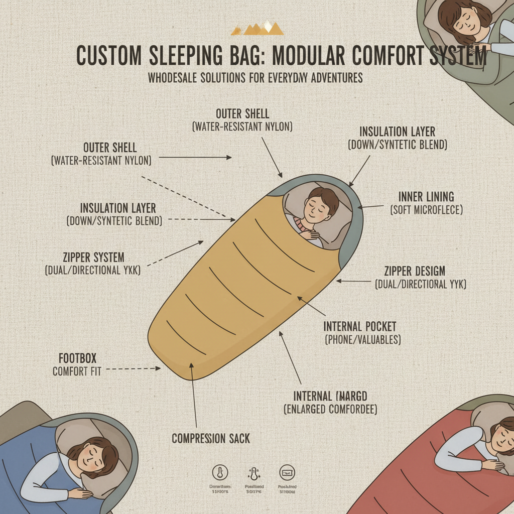 Find Reliable Wholesale Customized Sleeping Bags for All Your Needs