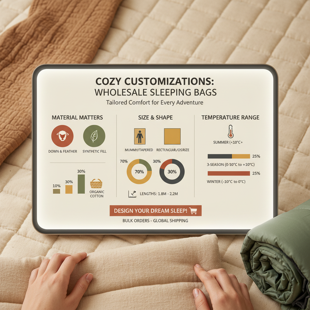Find Reliable Wholesale Customized Sleeping Bags for All Your Needs