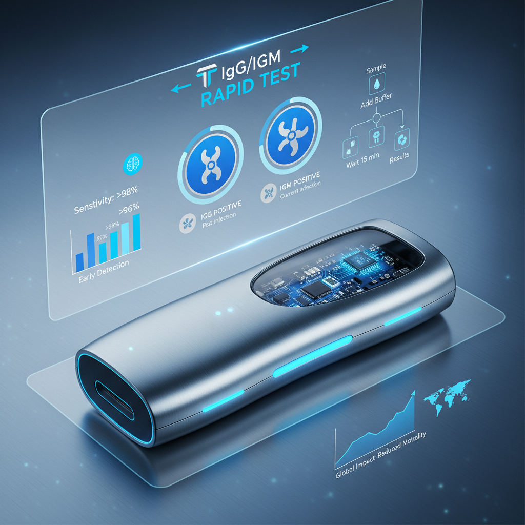 Prisesbio Typhoid IGG IgM Rapid Test For Accurate Disease Detection