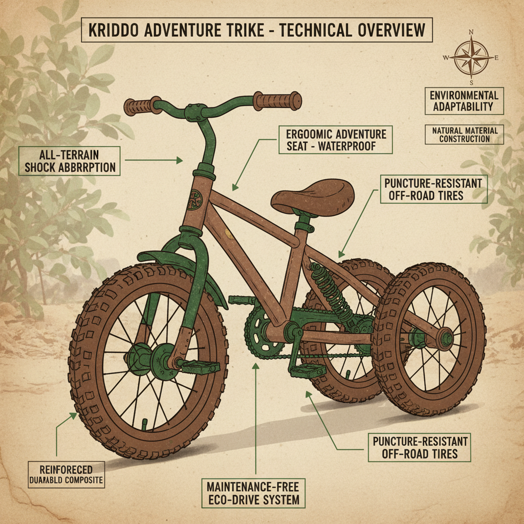 Explore the Benefits of Kriddo Tricycles for Toddler Development