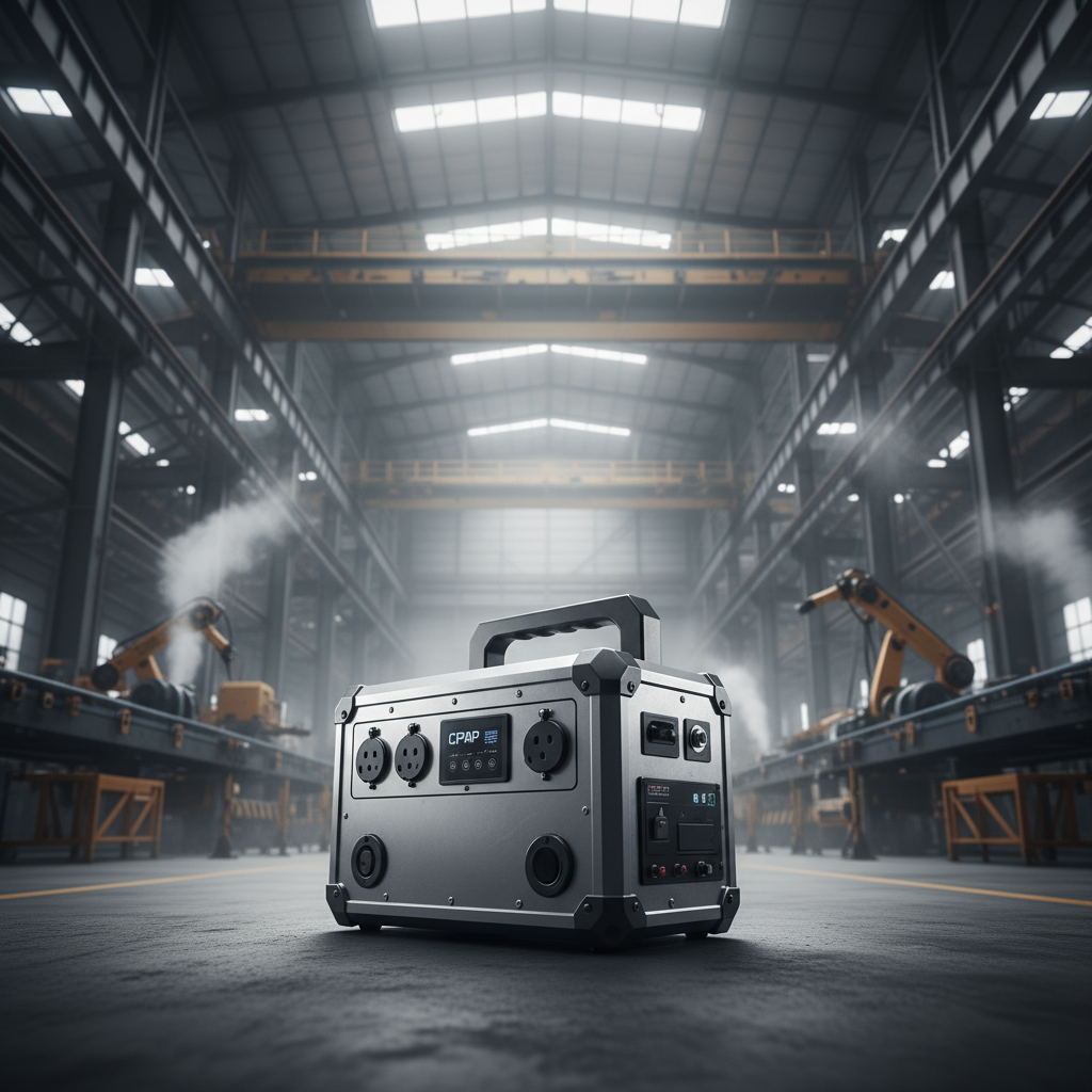 Uninterrupted Sleep Portable Power Station CPAP Solutions for Travel and Emergencies