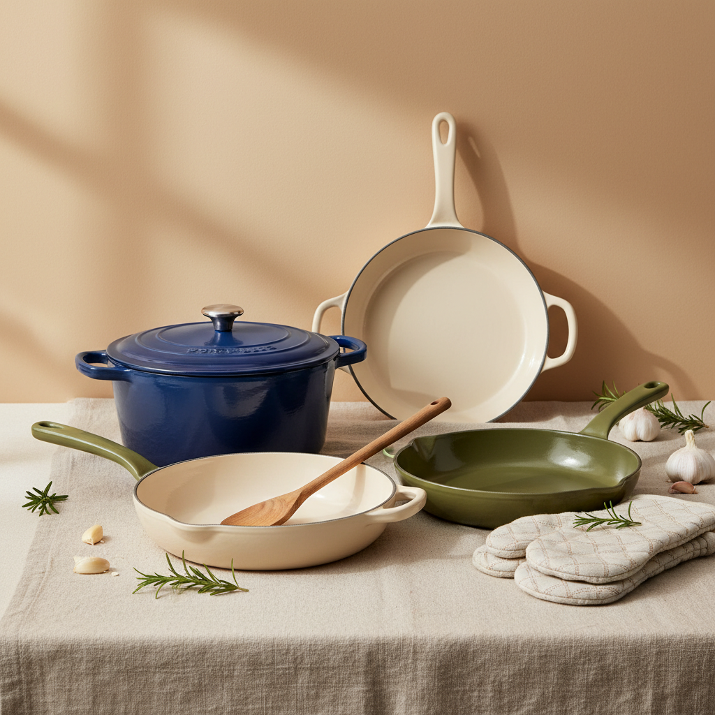 Exploring the Evolution and Benefits of Coated Cast Iron Cookware