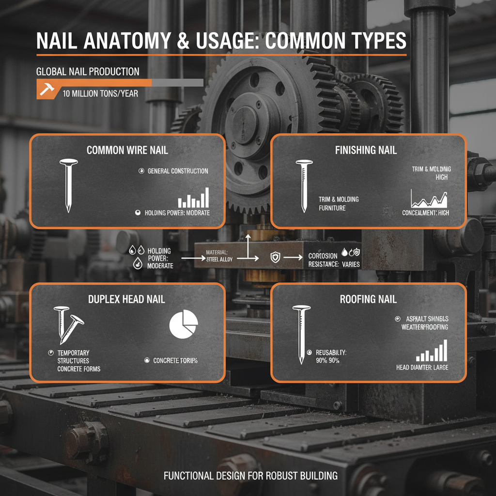 Understanding Nail Common A Comprehensive Guide to Uses and Types