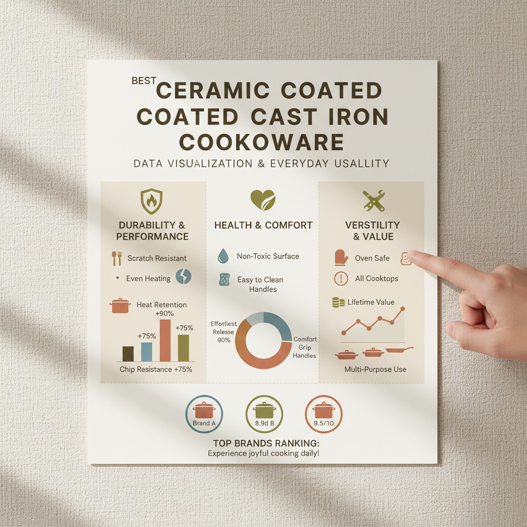 Discover the Best Ceramic Coated Cast Iron Cookware for Your Kitchen