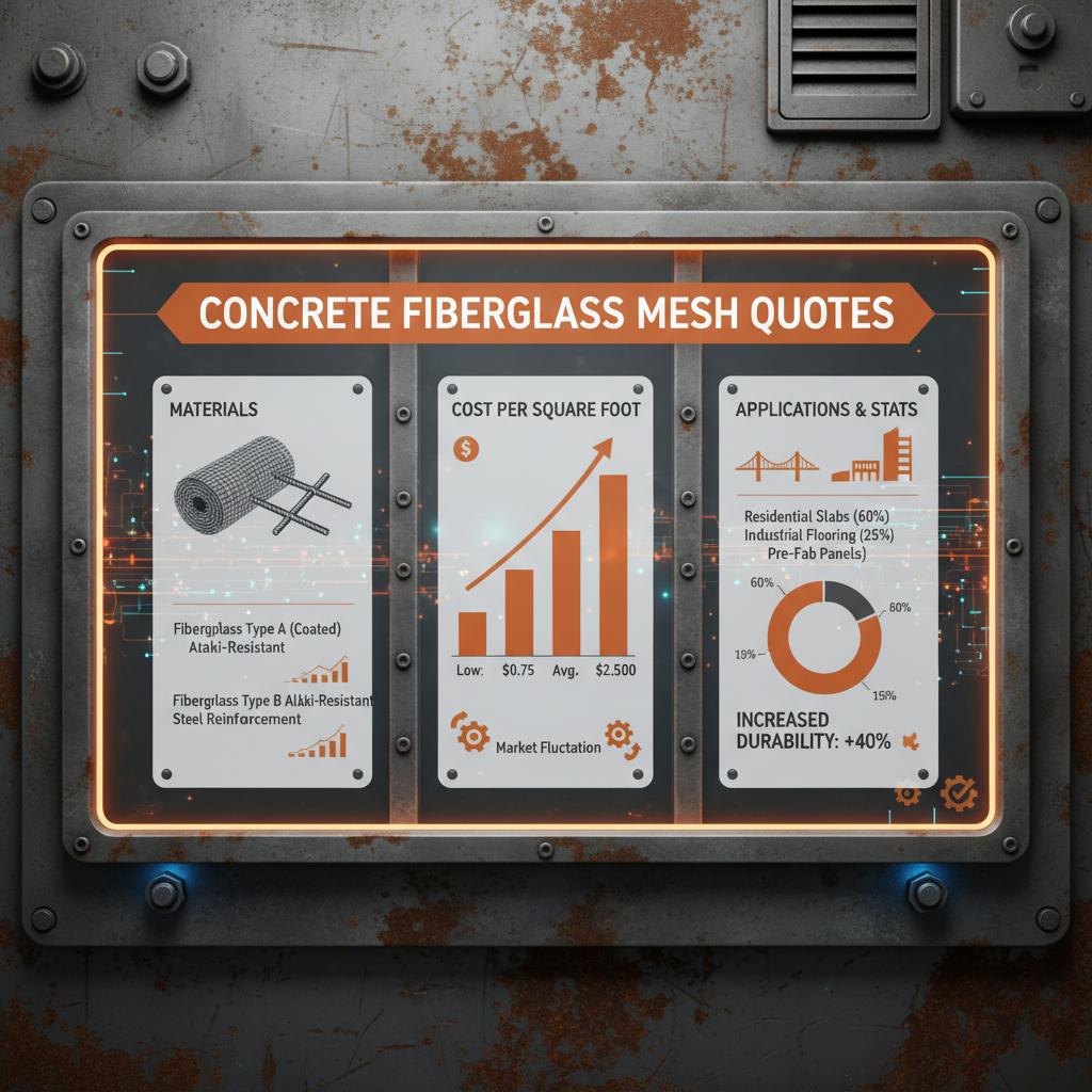 Comprehensive Guide to Concrete Fiberglass Mesh Quotes and Pricing Factors