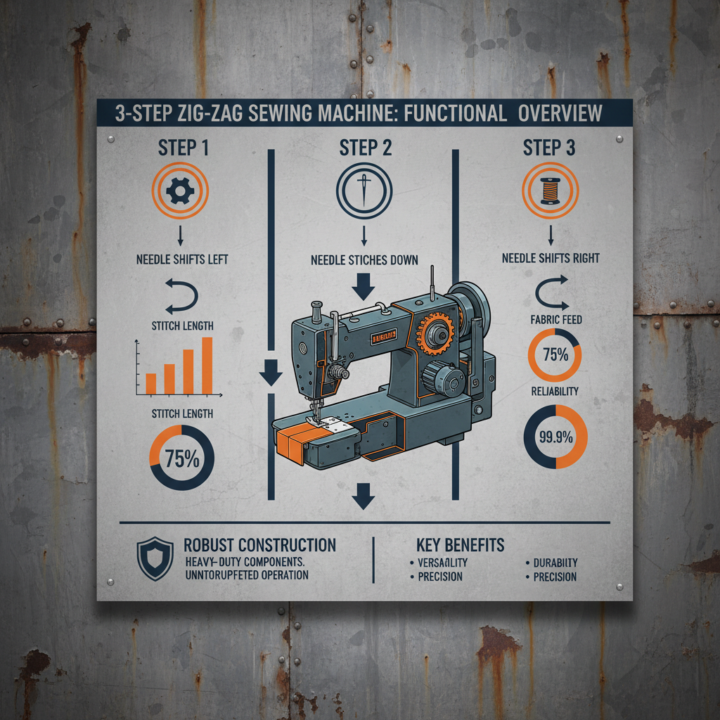 Comprehensive Guide to the 3 Step Zig Zag Sewing Machine for All Skill Levels