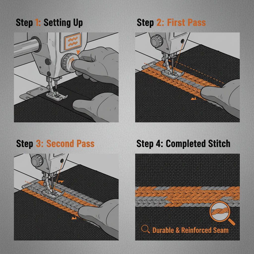 Mastering the Art of Sewing with the Double Zigzag Stitch A Comprehensive Guide