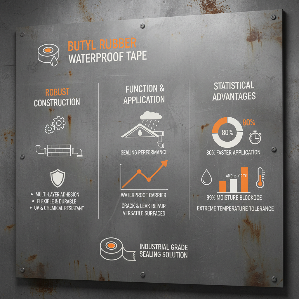 Comprehensive Guide to Butyl Rubber Waterproof Tape for Sealing Solutions