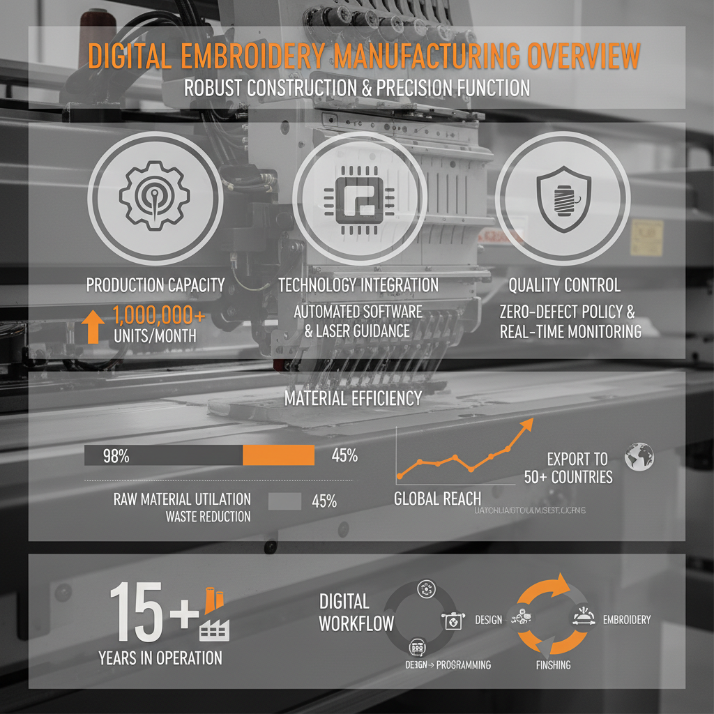 Choosing a Reliable Digital Embroidery Manufacturer for Quality Production