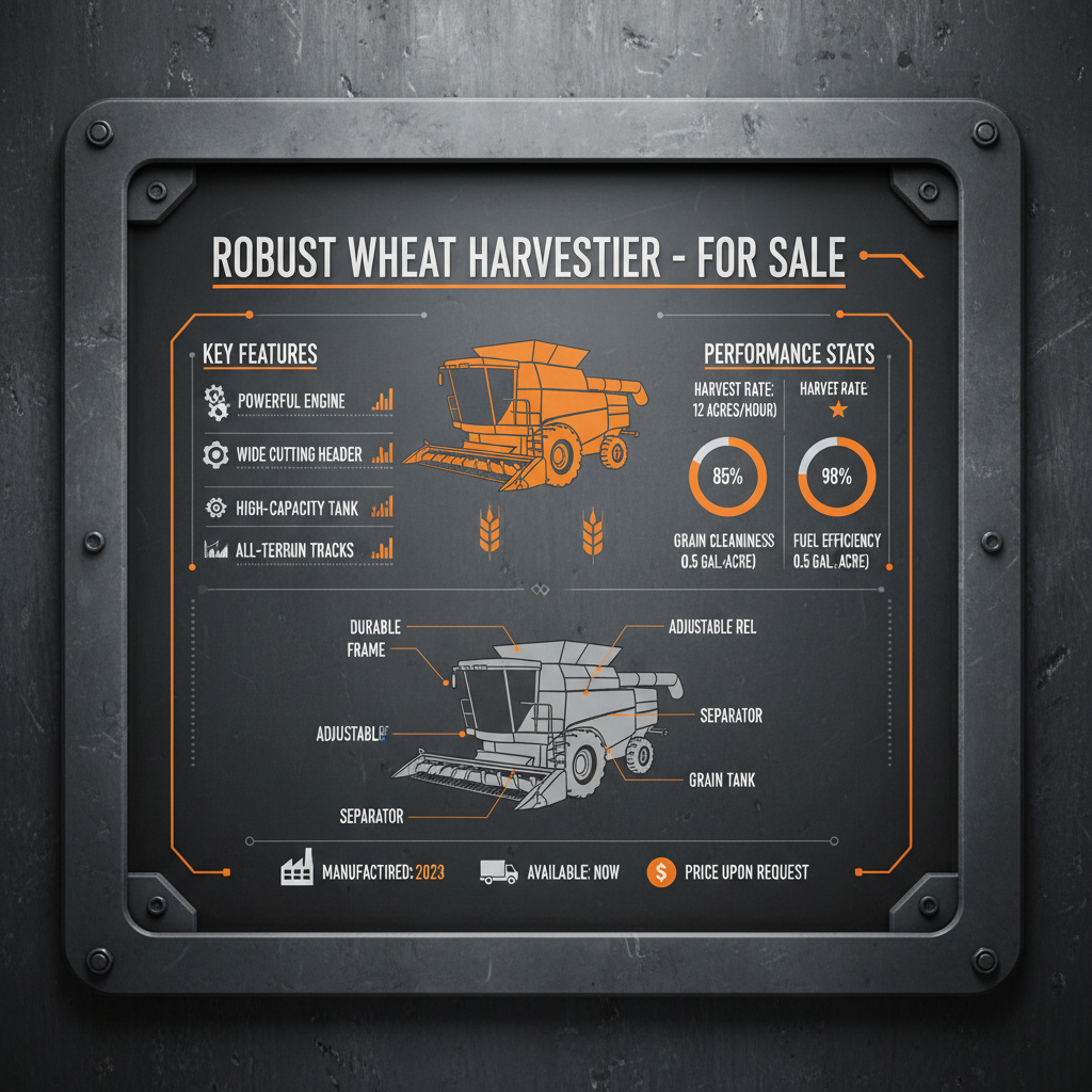 Find Your Ideal Wheat Harvester for Sale and Maximize Your Harvest Yields