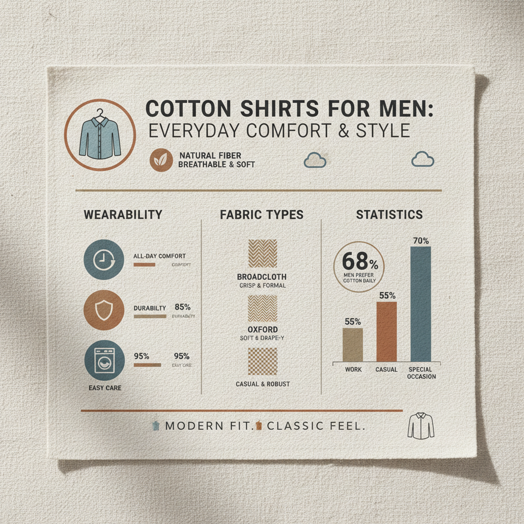 Discover Premium Formal Cotton Shirts for Men Elevate Your Style