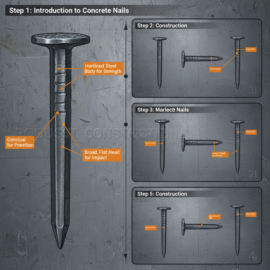 Comprehensive Guide to Using Steel Nails for Concrete Applications
