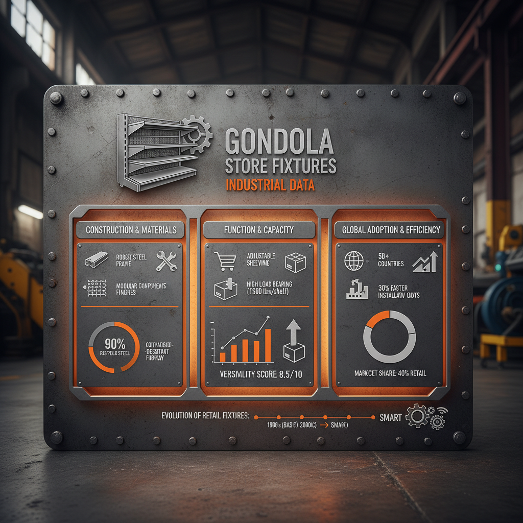 Optimize Retail Displays with Versatile Gondola Store Fixtures Solutions