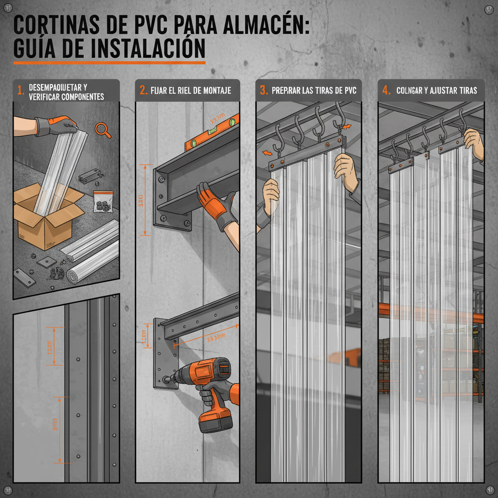 Optimize Warehouse Efficiency with Durable Cortinas de PVC para Almacén Solutions