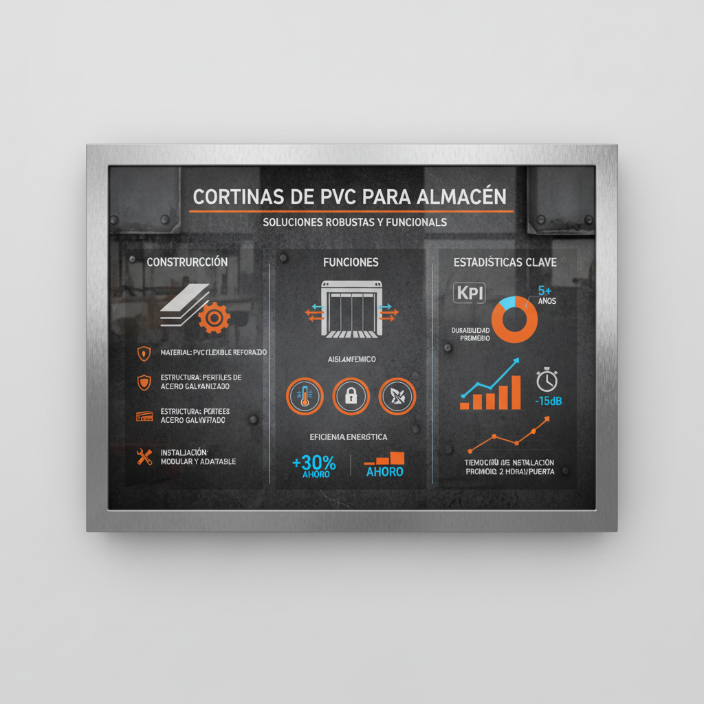 Optimize Warehouse Efficiency with Durable Cortinas de PVC para Almacén Solutions