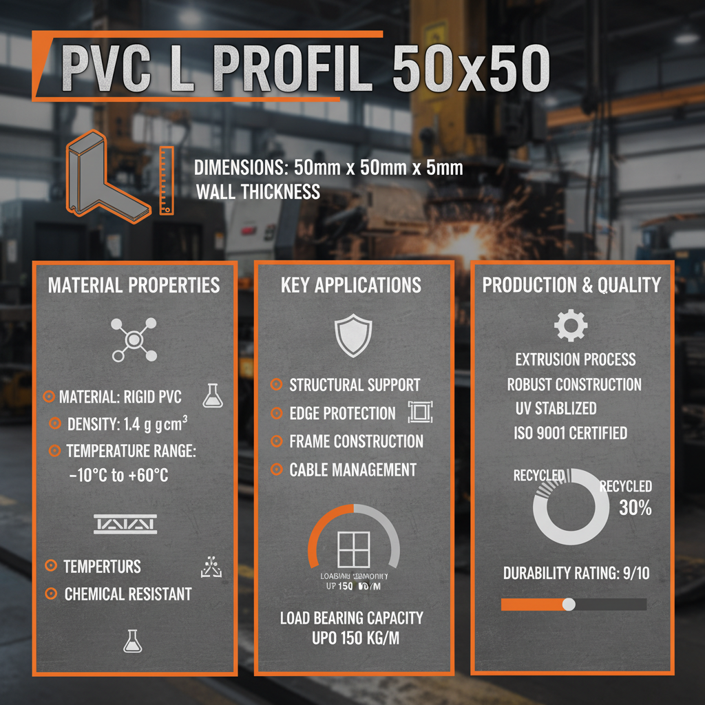 Comprehensive Guide to PVC L Profil 50x50 Applications and Benefits