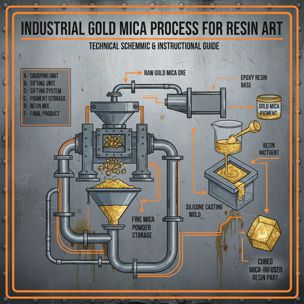 Enhance Your Resin Art with Stunning Gold Mica Powder for Resin Projects Enhance Your Resin Art with Stunning Gold Mica Powder for Resin Projects