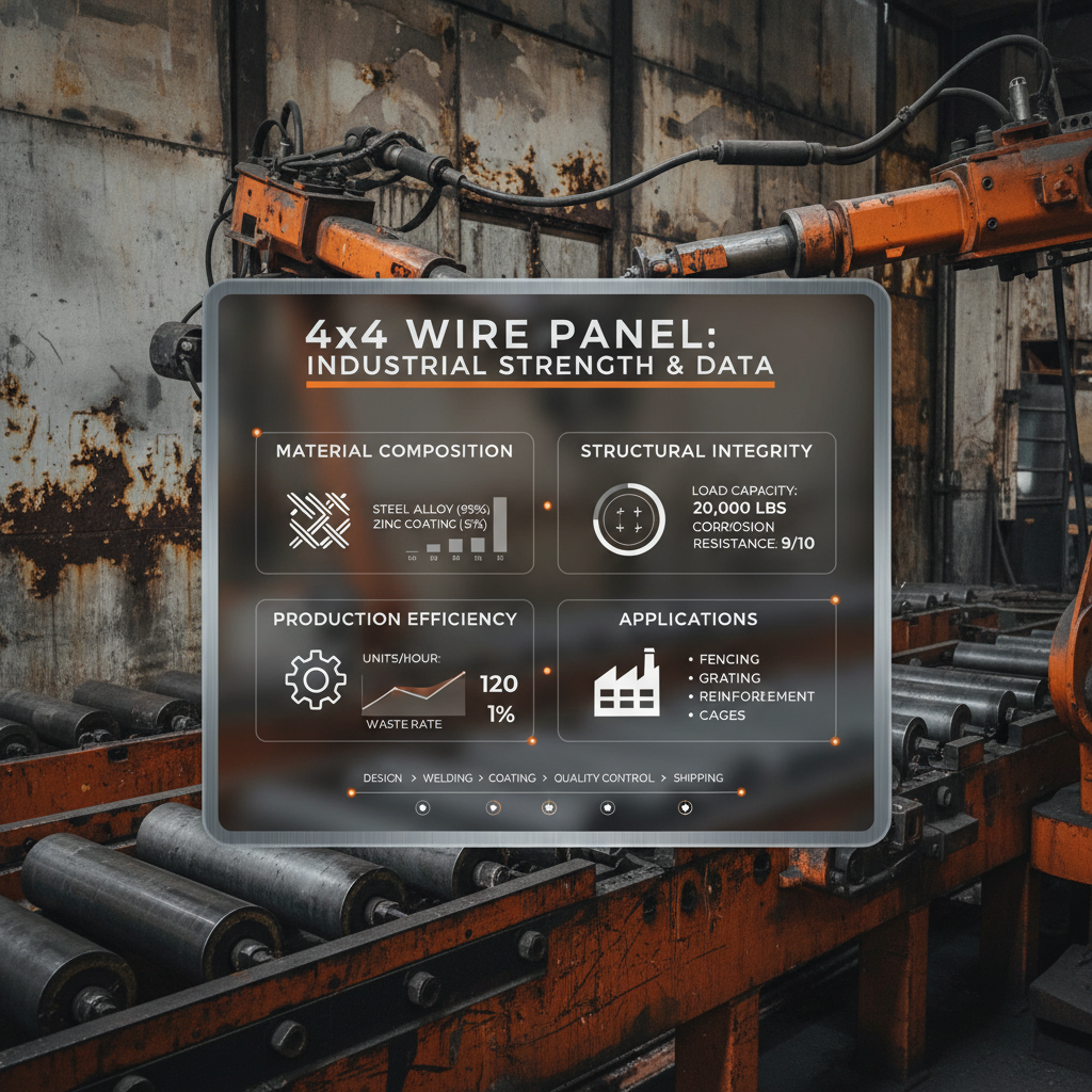 The Versatile 4 x 4 Wire Panel for Fencing and Containment Solutions