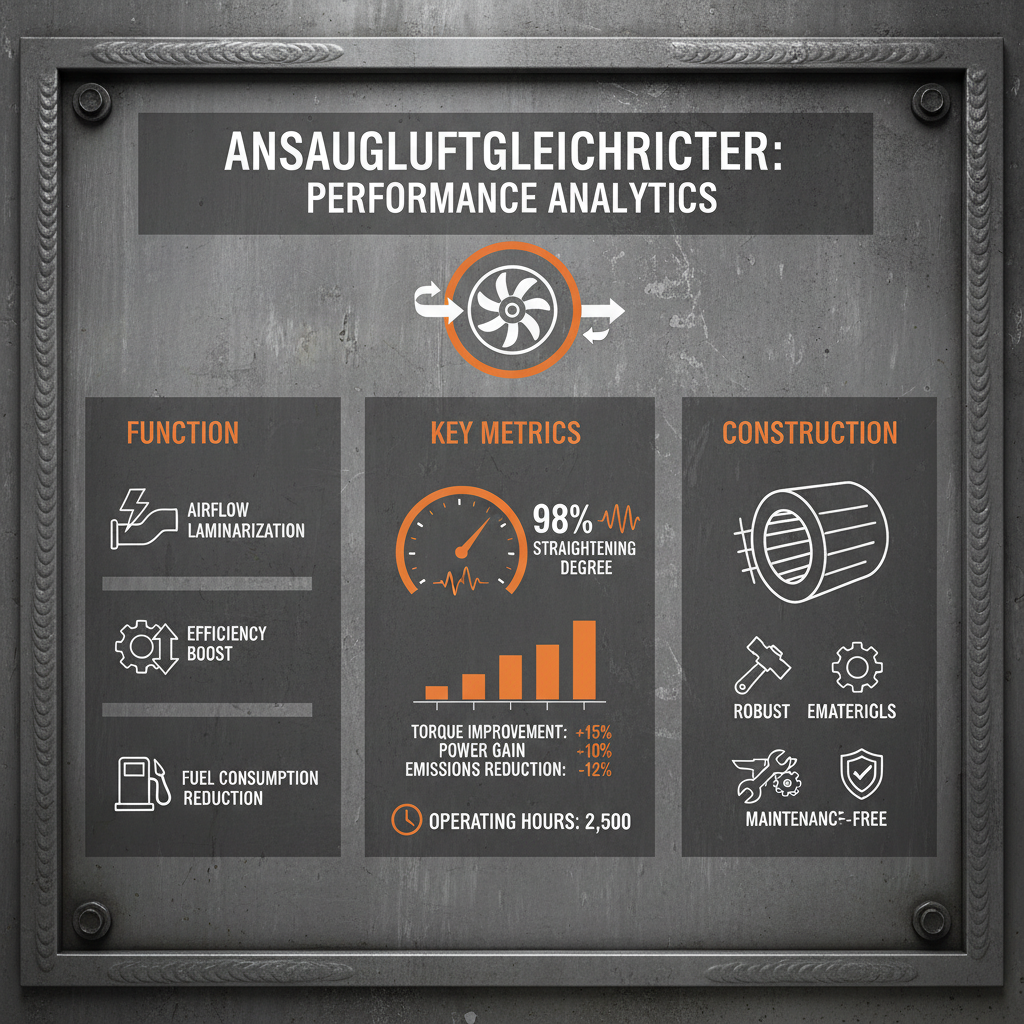 Understanding and Optimizing Ansaugluftgleichrichter Performance for Industrial Systems