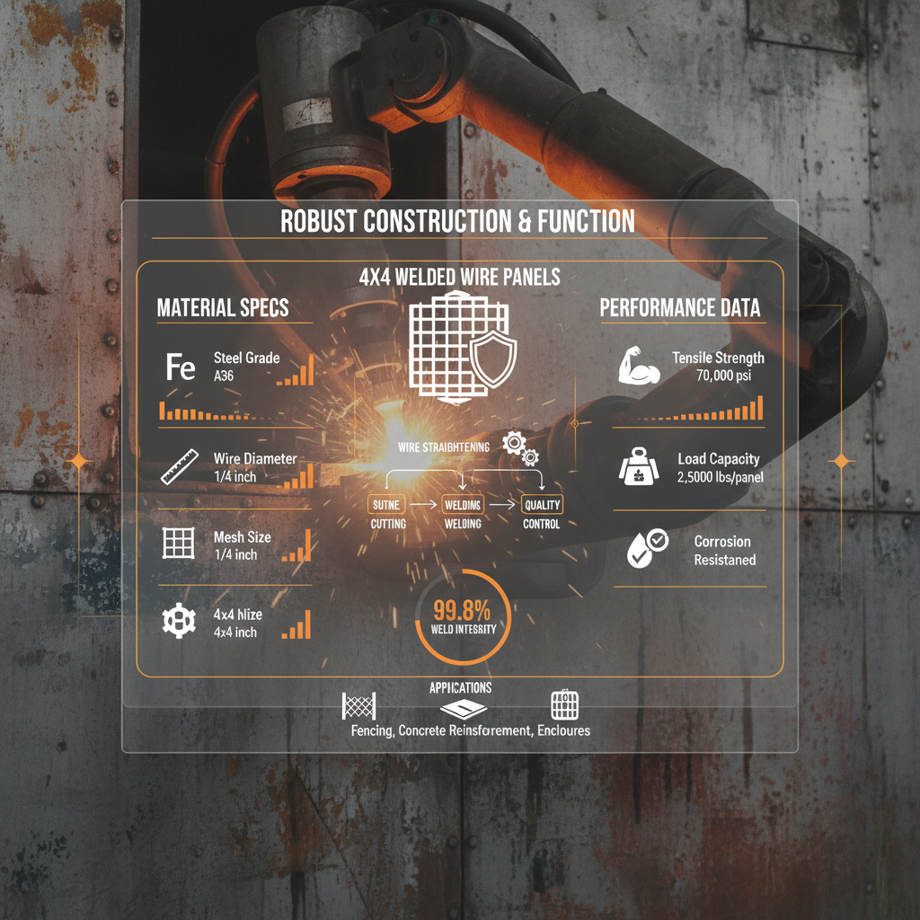 Comprehensive Guide to Durable 4x4 Welded Wire Panels and Their Applications