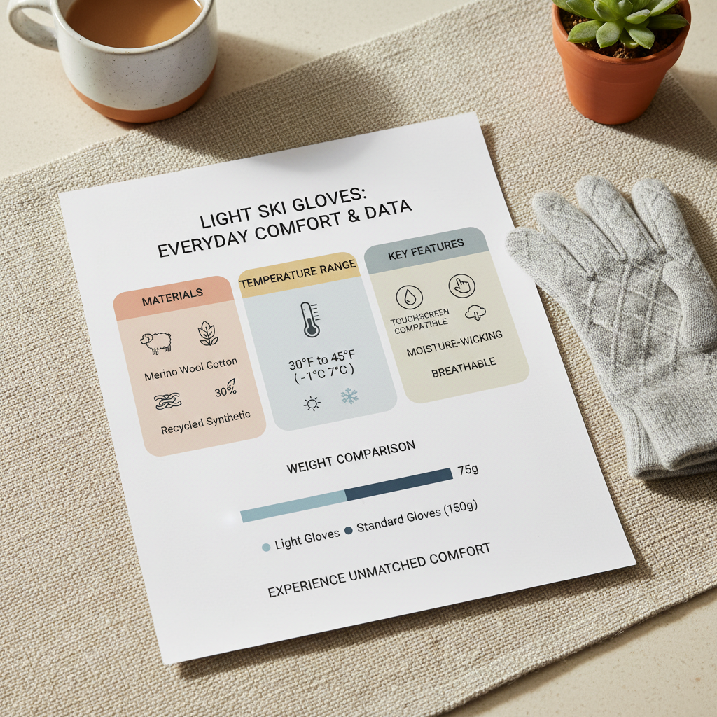 Choosing the Right Light Ski Gloves for Warmth and Performance