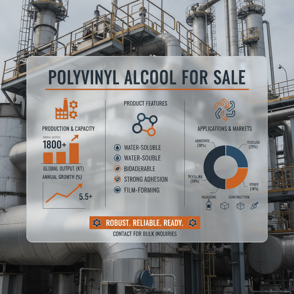 Comprehensive Guide to Polyvinyl Alcohol for Sale and Industrial Applications