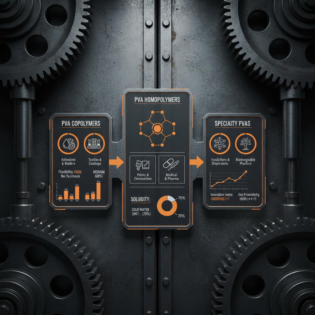 Comprehensive Guide to Understanding Different PVA Types and Applications