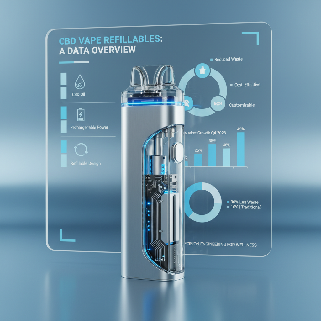 Exploring the Advantages of Refillable CBD Vapes for Optimal Wellness