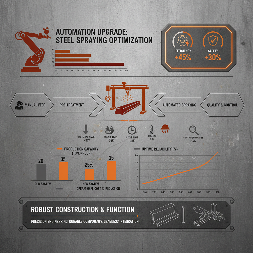 Automation Upgrade of Steel Structure Spraying Equipment Enhancing Efficiency and Quality