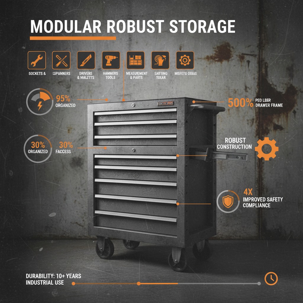 Maximize Efficiency with a Robust 10 Drawer Tool Trolley for Your Workshop