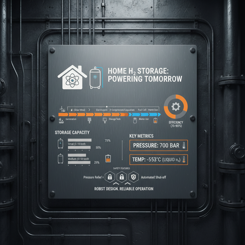 Advancements in Home Hydrogen Storage for a Sustainable Energy Future Advancements in Home Hydrogen Storage for a Sustainable Energy Future